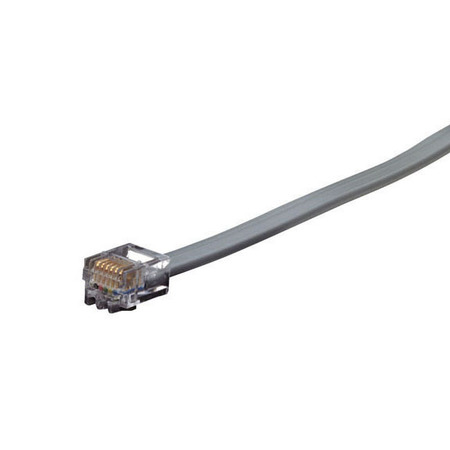 BLACK BOX Rj-11 Modular Cable, 6-Wire, Straight-Pi EL06MS-07
